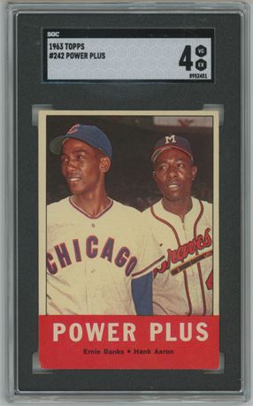 1963 Topps #242 Power Plus SGC 4 VGEX