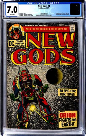 New Gods #1 (1971) CGC 7.0 1st Appearance of Orion