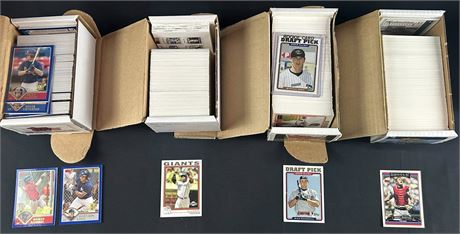 2003-2006 Topps Baseball Traded/Update Complete Set Lot (4)