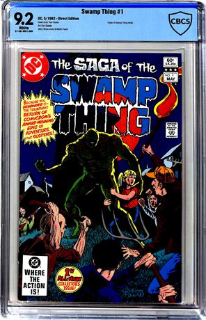 Swamp Thing #1 (1982) CBCS 9.2 Origin of Swamp Thing Retold