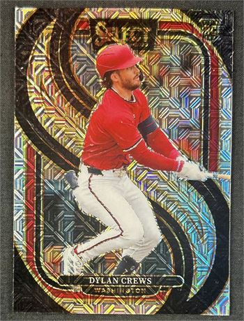 2025 Panini Prizm Select Dylan Crews 1/4 FOTL Mojo Prizm