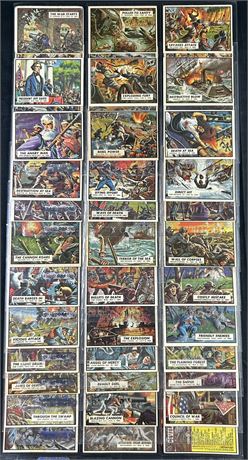 1962 Topps Civil War News Complete Set (1-88) Low-Grade to VGEX