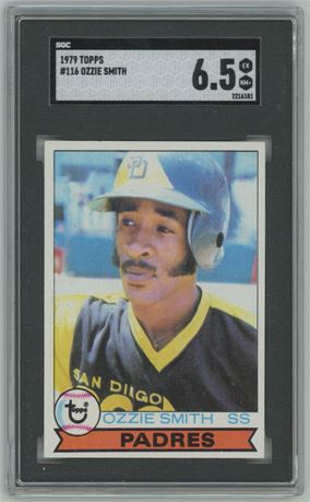1979 Topps #116 Ozzie Smith SGC 6.5 EXMT+