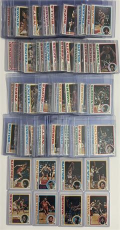 1978 Topps Basketball Lot (111) w/ Stars EXMT AVG READ