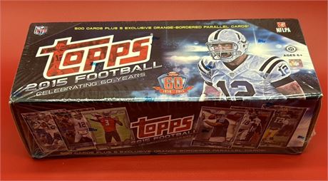 2015 Topps Football Complete Factory-Sealed Set (505 Cards)