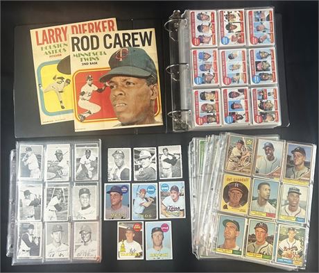 1969 Topps Partial Set (387/664) w/ Deckle Edge Set & (126) Mil Braves cards