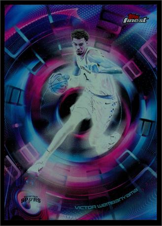 2025 Topps Finest Victor Wembanyama Pulse Case Hit SSP
