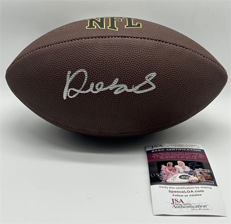 Deebo Samuel Autographed Wilson Official Size Football JSA