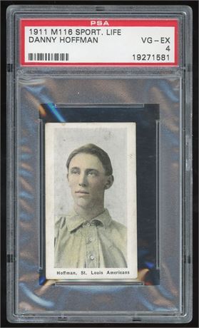 1911 M116 Sporting Life Danny Hoffman PSA 4 VGEX