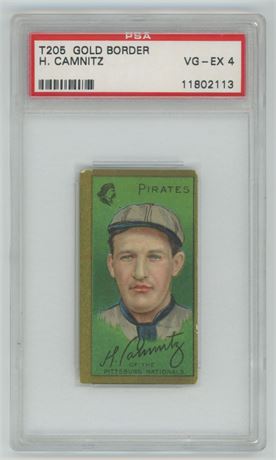 1911 T205 Piedmont H. Camnitz PSA 4 VGEX