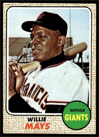1968 Topps #50 Willie Mays GOOD+ (READ)