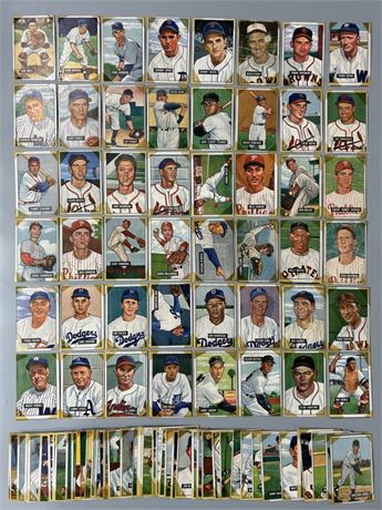 1951 Bowman Lot (100) Low Grade (Tape)