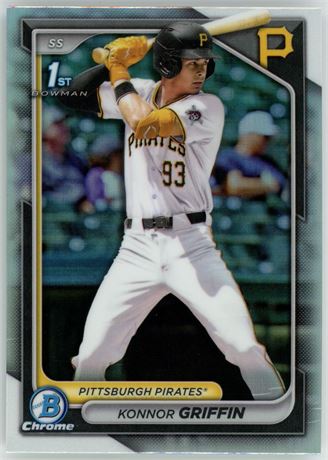 2024 1st Bowman Chrome Konnor Griffin RC Refractor