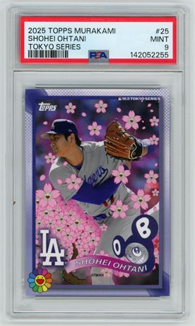 2025 Topps Murakami #25 Shohei Ohtani Tokyo Series PSA 9 MINT