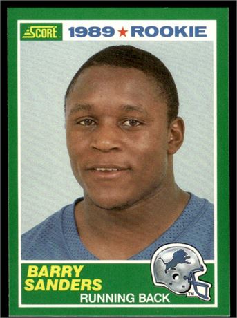 1989 Score #257 Barry Sanders RC NM