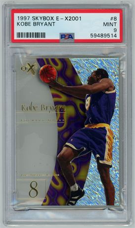 1997 Skybox E-X2001 #8 Kobe Bryant PSA 9 MINT