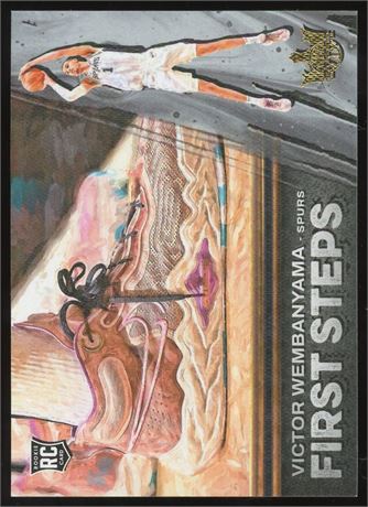 2023 Panini Court Kings Basketball Victor Wembanyama RC First Steps