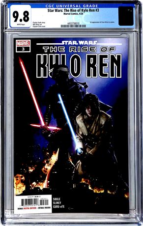 Star Wars: The Rise of Kylo Ren #3 (2020) CGC 9.8 1st Appearance of Avar Kriss