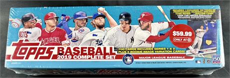 2019 Topps Baseball Complete Set Factory Sealed Box