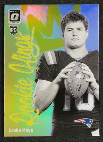 2024 Donruss Optic #3 Drake Maye Rookie Kings Case Hit SSP