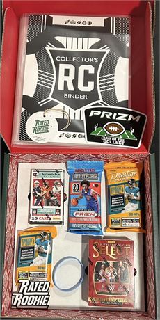 2022 Panini Kid's Crate Series 6 w/ 5 Blasters, Notebook + More (see pics)