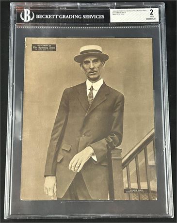 1909-13 Sporting News Supplements M101-2 #37 Connie Mack SGC 2 GOOD