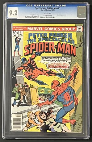 Spectacular Spider-Man #1 CGC 9.2 1976