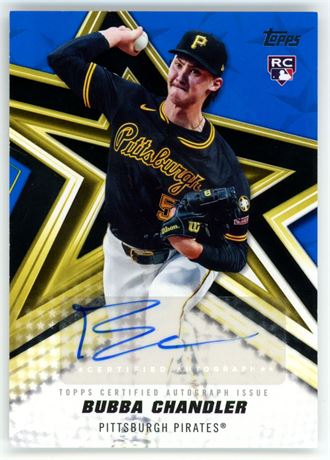 2026 Topps Series 1 Bubba Chandler RC 14/150 Baseball Stars Auto
