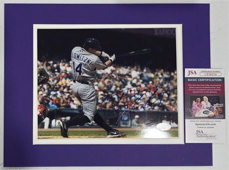 Troy Tulowitzki Autographed 8x10 Photo JSA