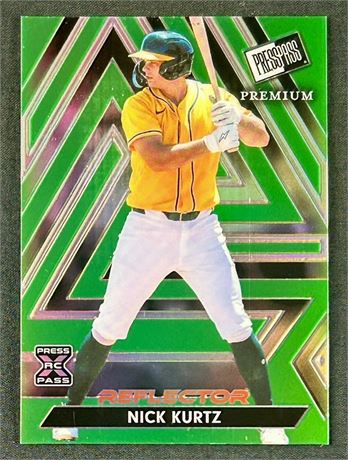 2024 Press Pass Premium Nick Kurtz RC 2/5 Reflector
