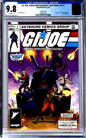 G.I. Joe, A Real American Hero: Larry Hama Cut #1 (2023) CGC 9.8