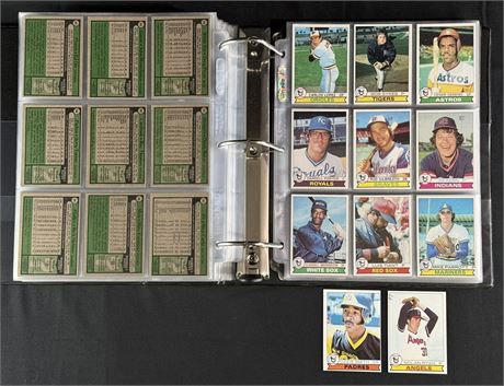 1979 Topps Baseball Complete Set (1-726) NM AVG