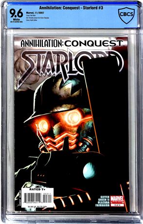 Annihilation: Conquest - Starlord #3 CBCS 9.6 (2007)