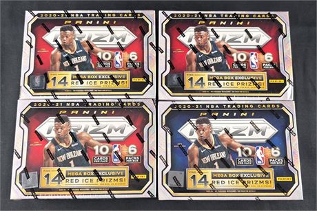 2020 Panini Prizm Basketball Factory Sealed Mega Box Exclusive Lot (4)