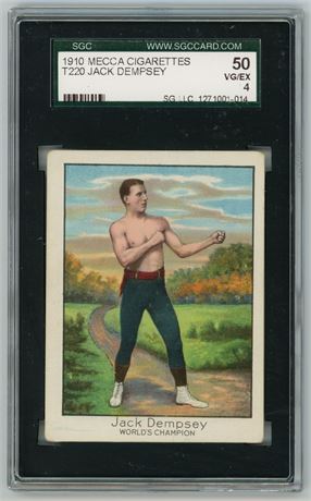 1910 T220 Mecca Jack Dempsey SGC 4 VGEX