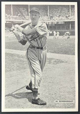 1954 All-Star Al Schoendienst Photo Pack RARE