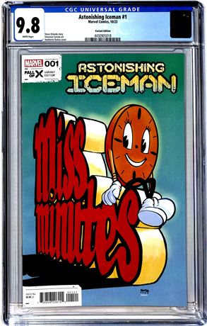 Astonishing Iceman #1 (2023) CGC 9.8 Variant Edition