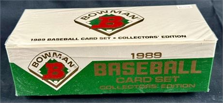 1989 Bowman Tiffany Baseball Complete Factory Sealed Set #0003787