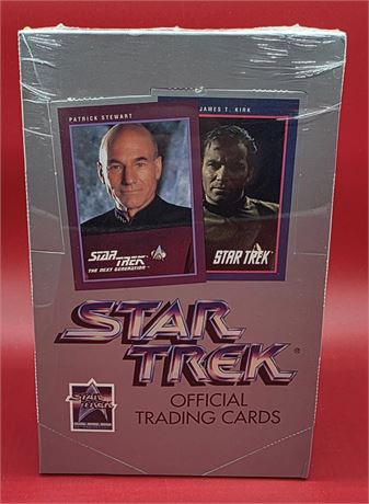 1991 Star Trek 25th Anniversary Official Trading Card Factory-Sealed Box
