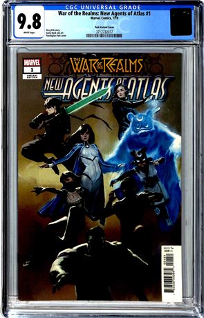 War of the Realms: New Agents of Atlas #1 CGC 9.8 Park Variant Cover