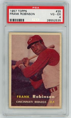 1957 Topps #35 Frank Robinson RC PSA 4 VGEX