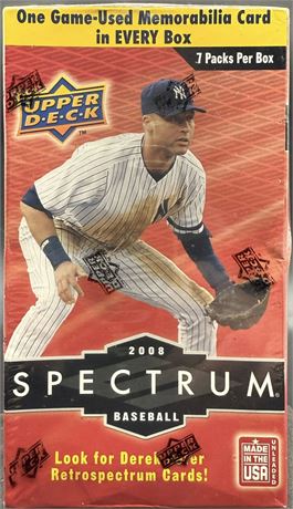 2008 Upper Deck Spectrum MLB Baseball Blaster Box Factory Sealed