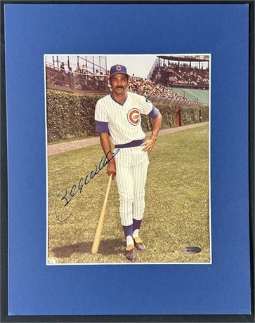Billy Williams In Wrigley Field Autographed 8x10 Photo w/ TriStar Certification