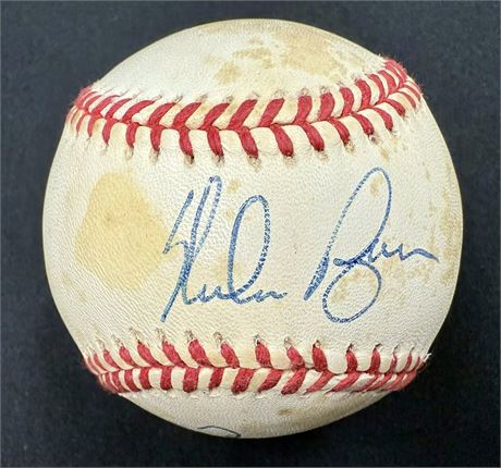 300 Game Winner Signed MLB Baseball JSA w/ Ryan, Perry, Niekro, and Carlton