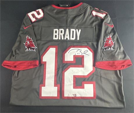 Tom Brady Signed Nike Vapor Limited Tampa Bay Buccaneers NFL Jersey Fanatics