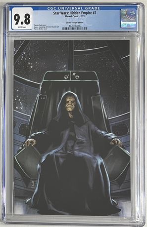 Star Wars: Hidden Empire #2 CGC 9.8 (2023) Zircher "Virgin" Edition