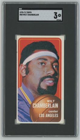 1970-71 Topps #50 Wilt Chamberlain SGC 3 VG