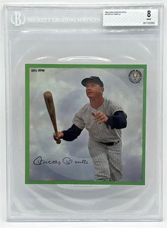 1964 Auravision Records #10 Mickey Mantle BVG 8 NMMT
