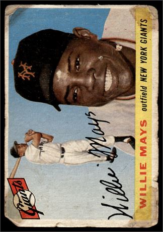 1955 Topps #194 Willie Mays Low Grade (READ)