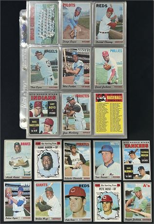 1970 Topps Complete Set (1-720) w/ 5 CL Variations VGEX AVG (READ)